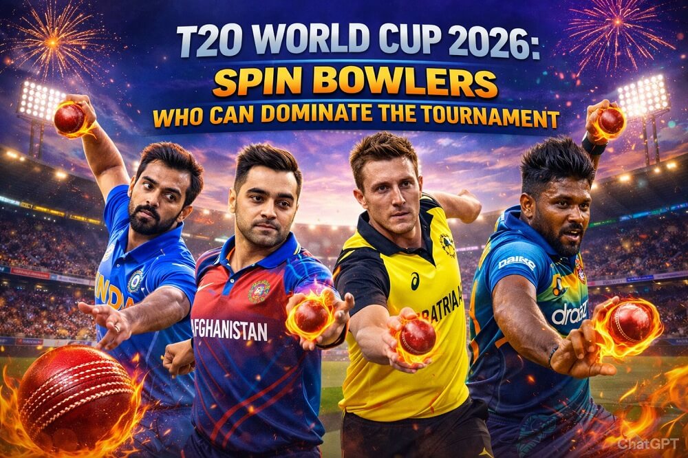 T20 World Cup 2026: Spin Bowlers Who Can Dominate the Tournament