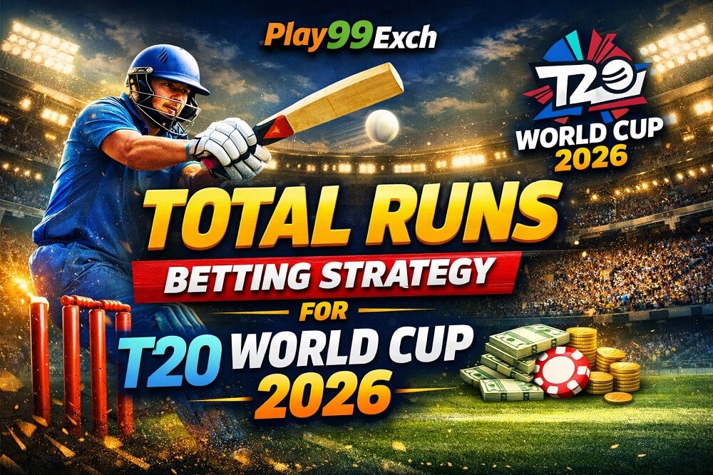 Play99Exch Total Runs Betting Strategy for T20 World Cup 2026