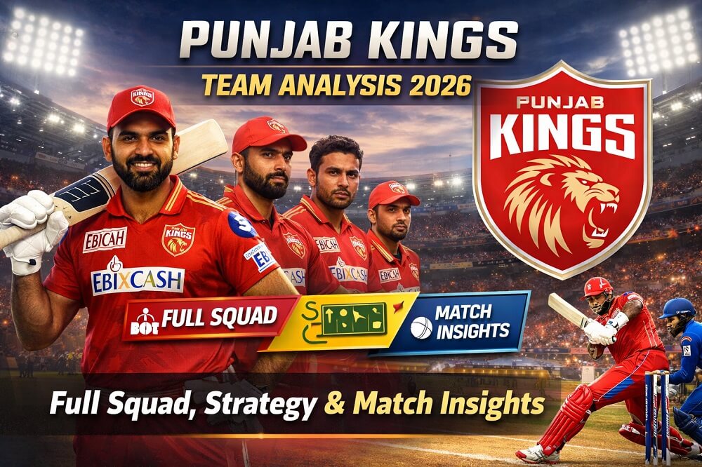 Complete Punjab Kings team analysis for IPL 2026